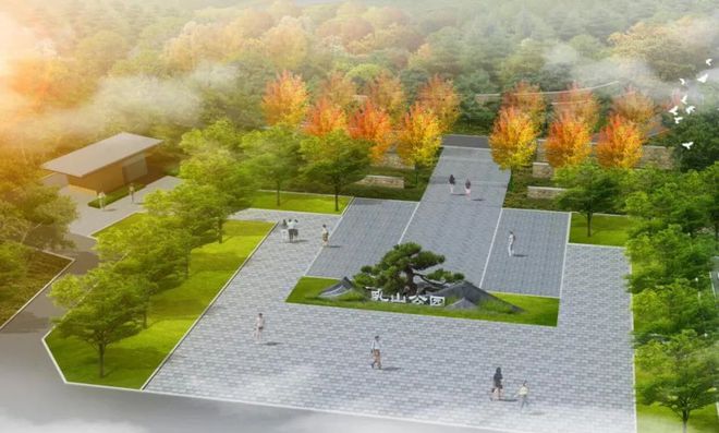 乐享后花园！乳山山头公园独家设计图披露（多图）168体育 168体育官网(图8)